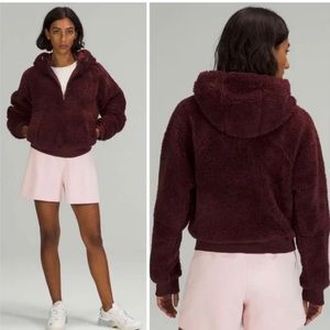 Lululemon Textured Fleece Half Zip